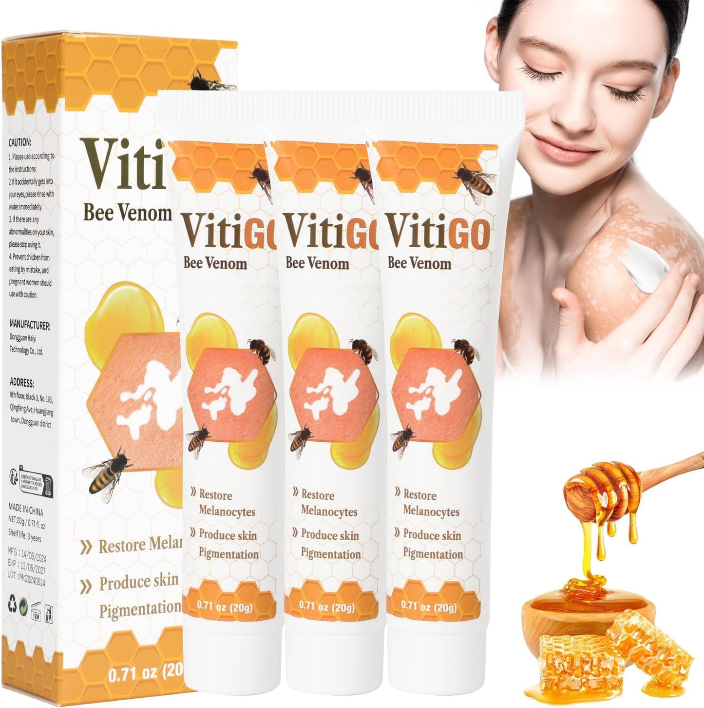 Bee Venom Vitigo Correcting Cream