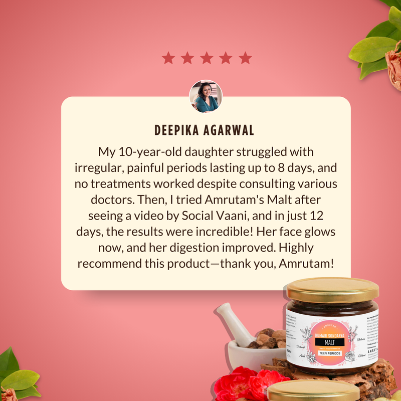 Kumari Sondarya Malt for Teenage Periods