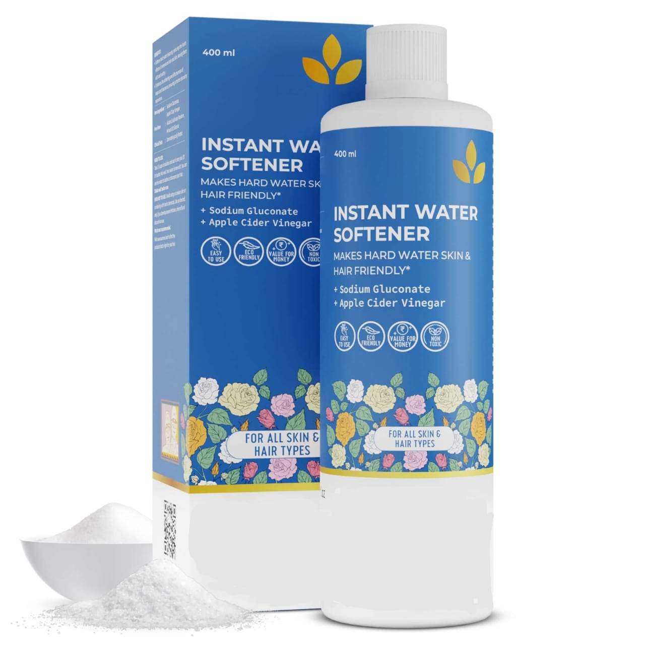 ((PACK OF 3 )) Instant Water Softener for Hair Loss Due to Hard Water