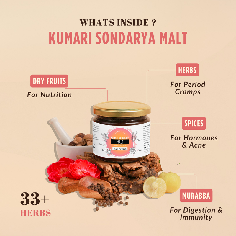 Kumari Sondarya Malt for Teenage Periods
